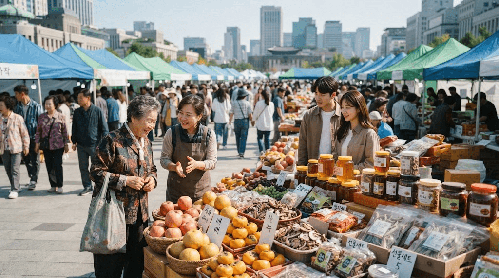 2026 추석맞이 서로장터 9월 15~17일｜서울광장 장보기 품목·결제·택배 안내